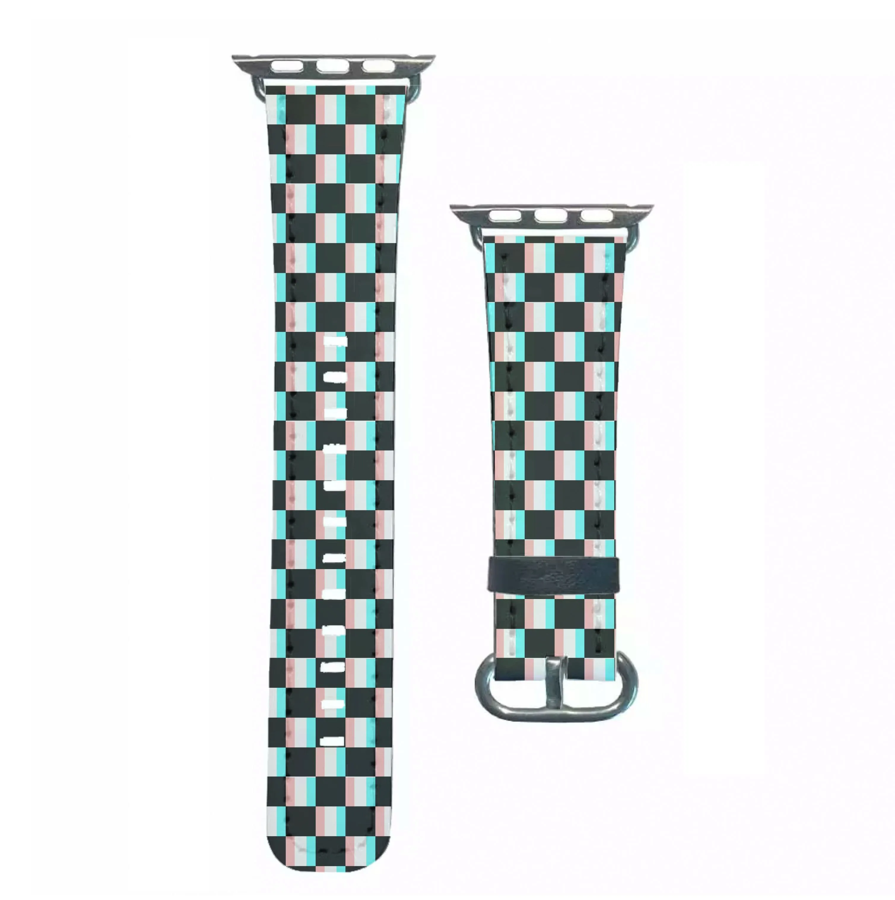 3D Squares - Trippy Patterns Apple Watch Strap