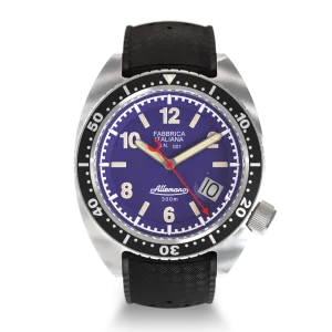 Allemano 1973 Shark Diver Men's Violet Watch SH-A-1973-P-V-DP