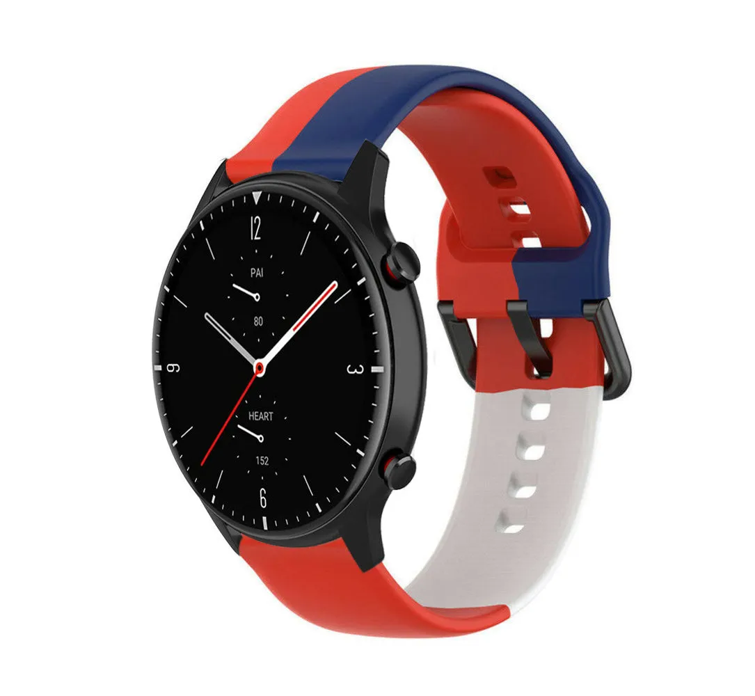 Amazfit GTR 2 Sport Strap (Red-White-Blue)