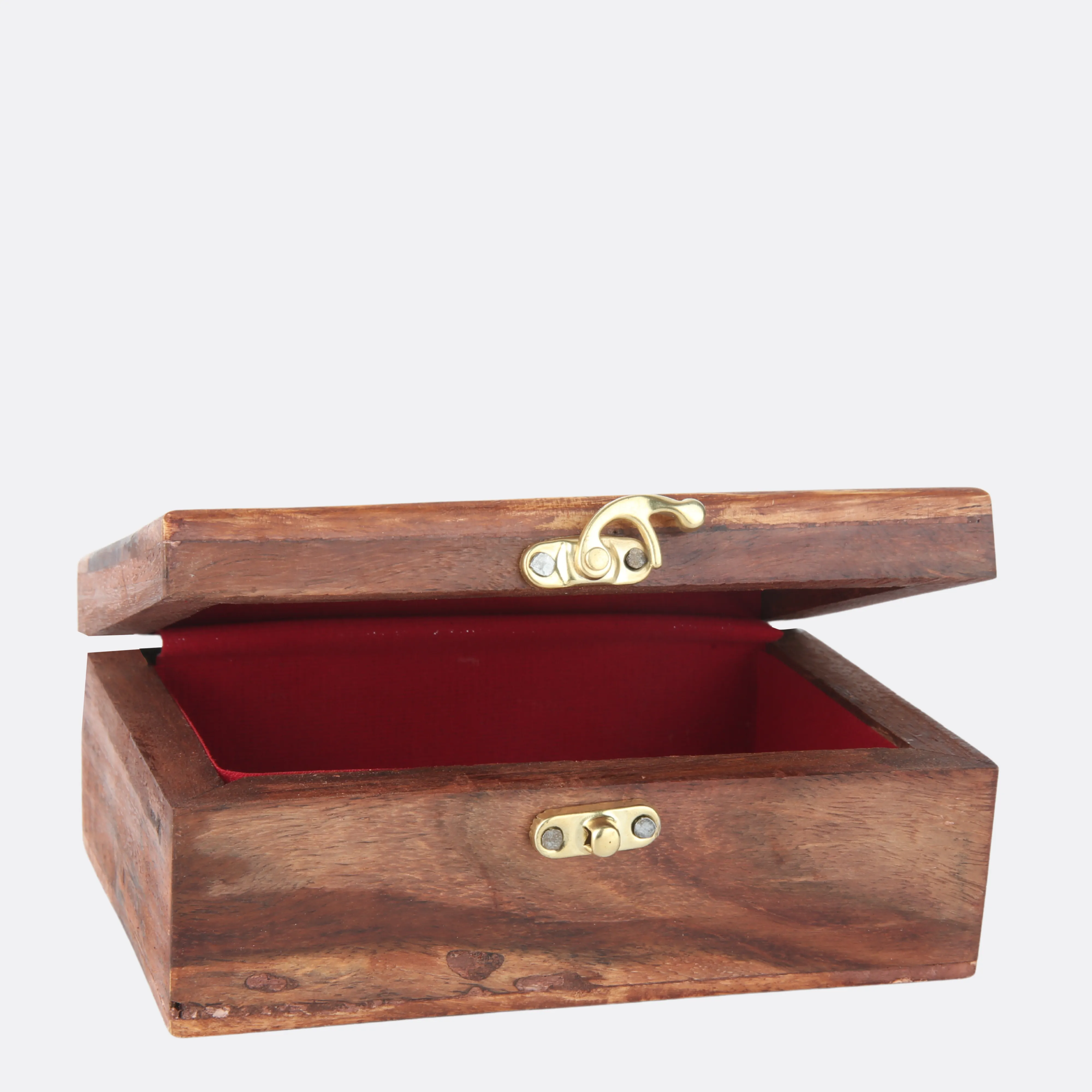 Antique Wooden Jewelry Box