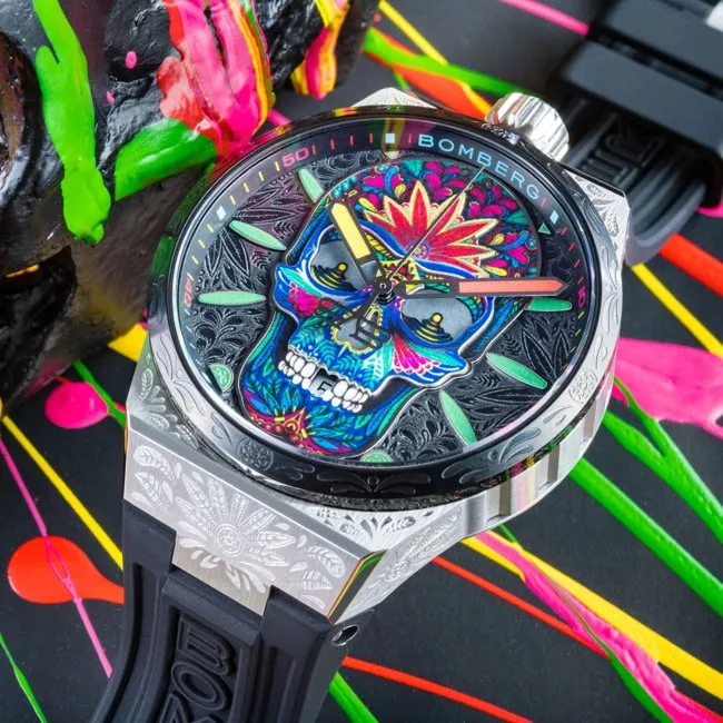 Bomberg Bolt-68 Neo Tulum Skull Men's Black Watch