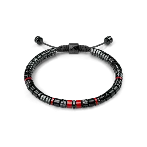 Bracelet / EV - Black - Rosso Corsa