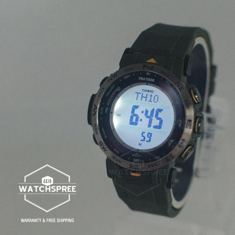 Casio Pro Trek PRW-30 Series Triple Sensor Tough Solar Watch PRW30Y-3D PRW-30Y-3D PRW-30Y-3