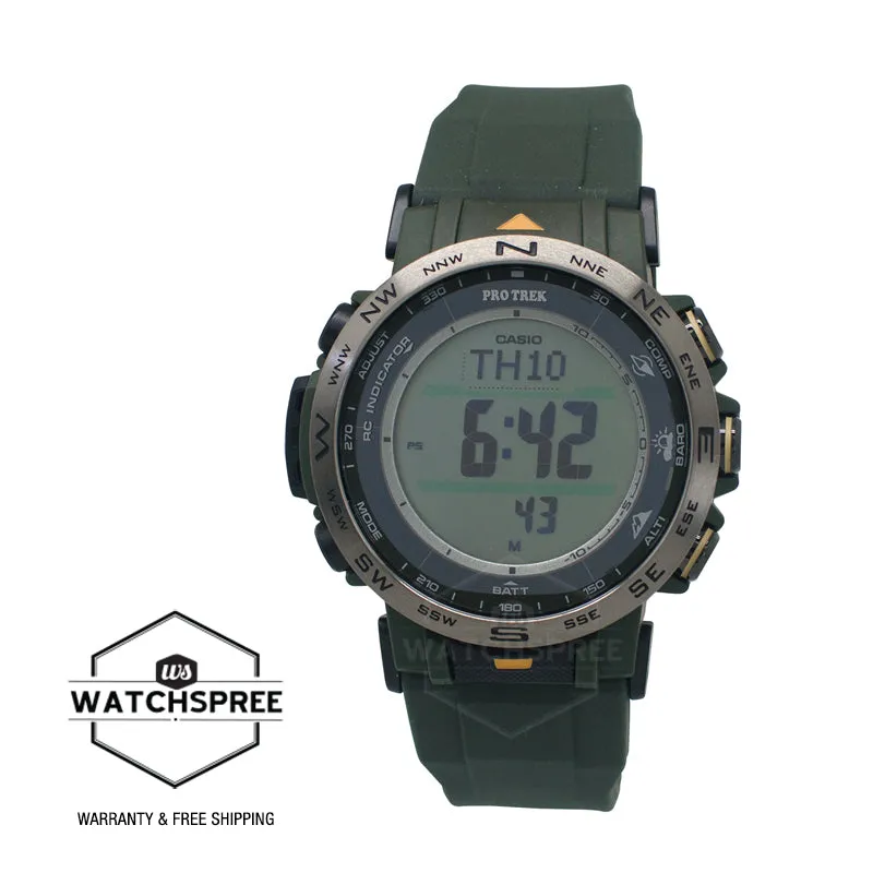 Casio Pro Trek PRW-30 Series Triple Sensor Tough Solar Watch PRW30Y-3D PRW-30Y-3D PRW-30Y-3