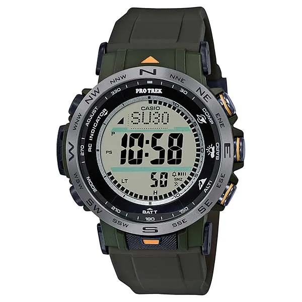 Casio Pro Trek PRW-30 Series Triple Sensor Tough Solar Watch PRW30Y-3D PRW-30Y-3D PRW-30Y-3