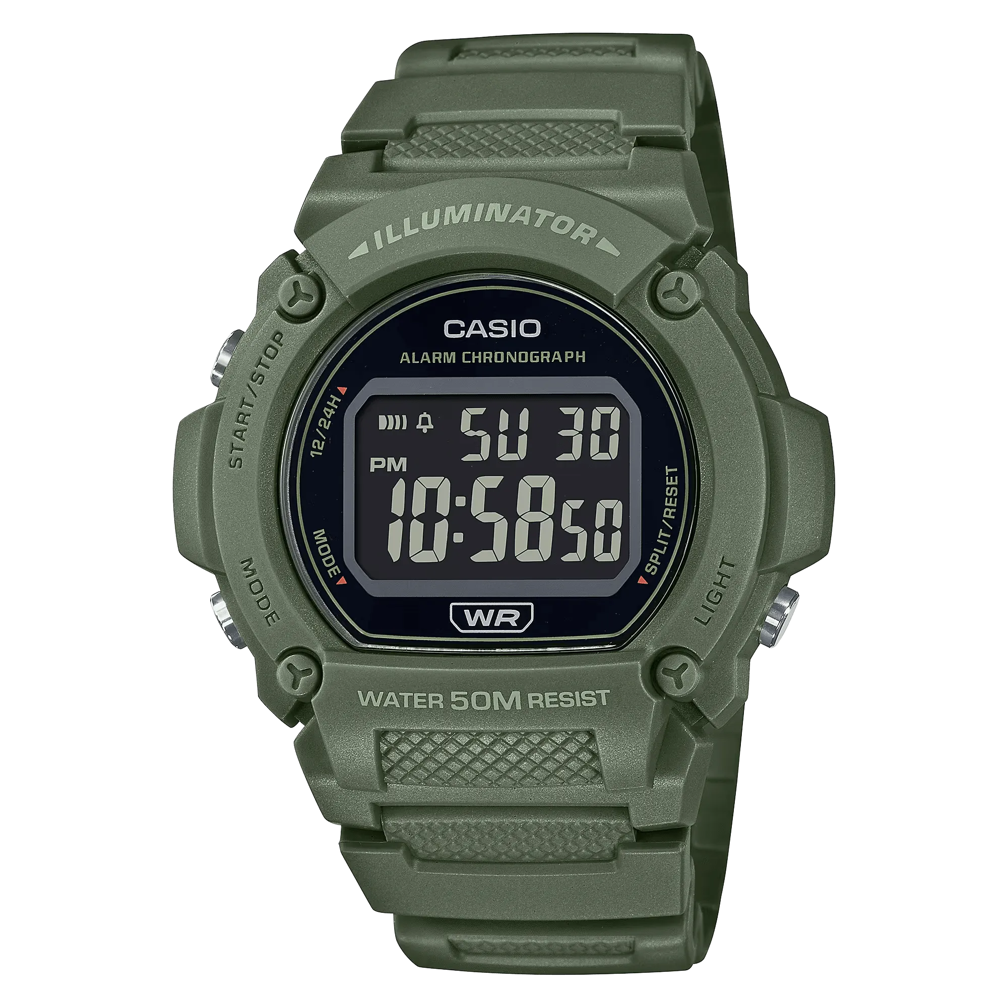 Casio Unisex Sports Digital watch W219HC-3B