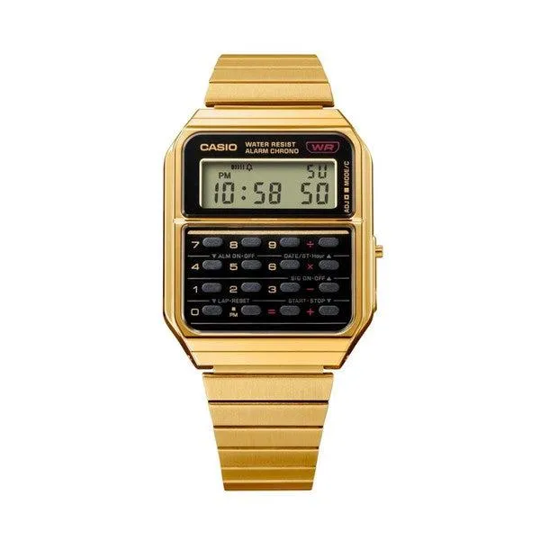 Casio Vintage Collection Digital Watch CA500WEG-1AVT Gold