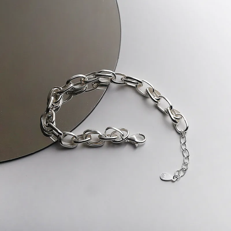 City Lights Sterling Silver Wristwear - S925 Sterling Silver Bracelet