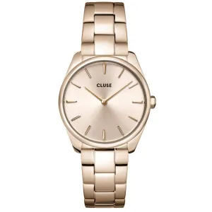 Cluse Pink Gold Féroce Petite Ladies Watch CW11201