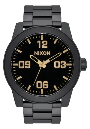 Corporal Stainless Steel - Matte Black / Gold