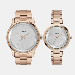 Couple Analog Stainless Steel Watch TW00PR294