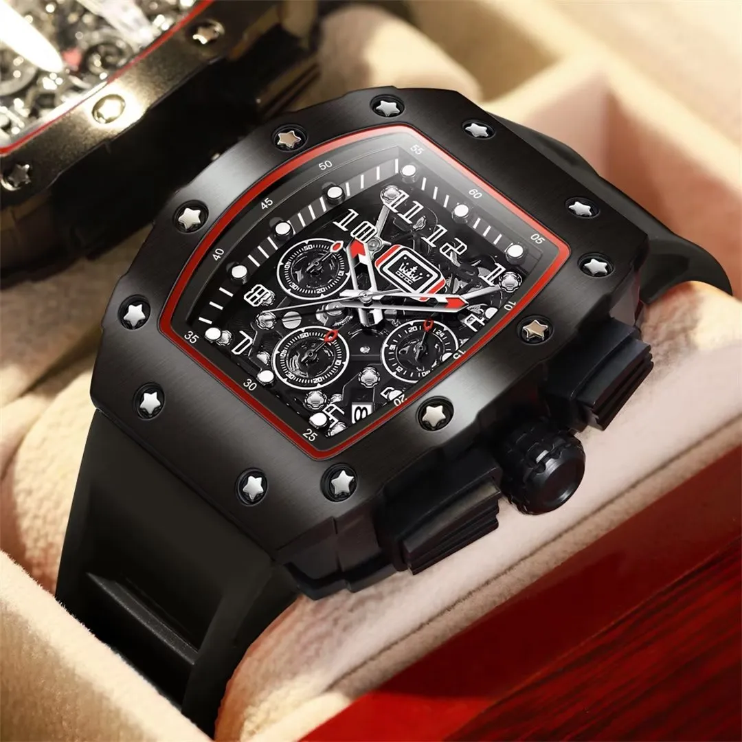 CrocBold Silicone Strap Men's Watch