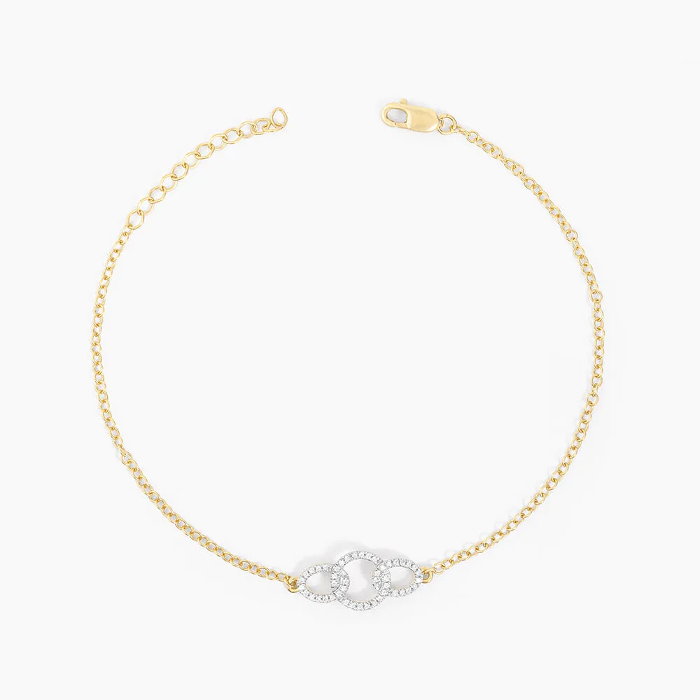 Ella Stein Locked In Chain Bracelet in Gold