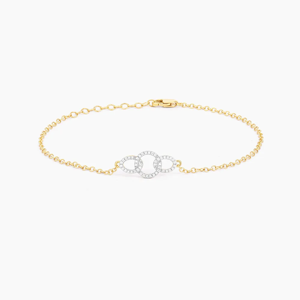 Ella Stein Locked In Chain Bracelet in Gold