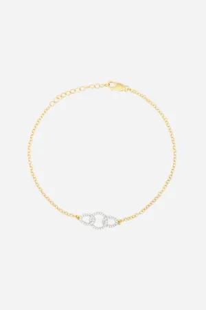 Ella Stein Locked In Chain Bracelet in Gold