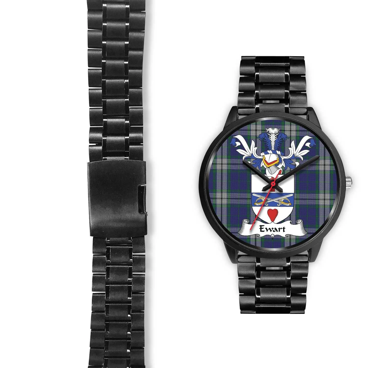 Ewart Clan Badge Tartan Black Watch