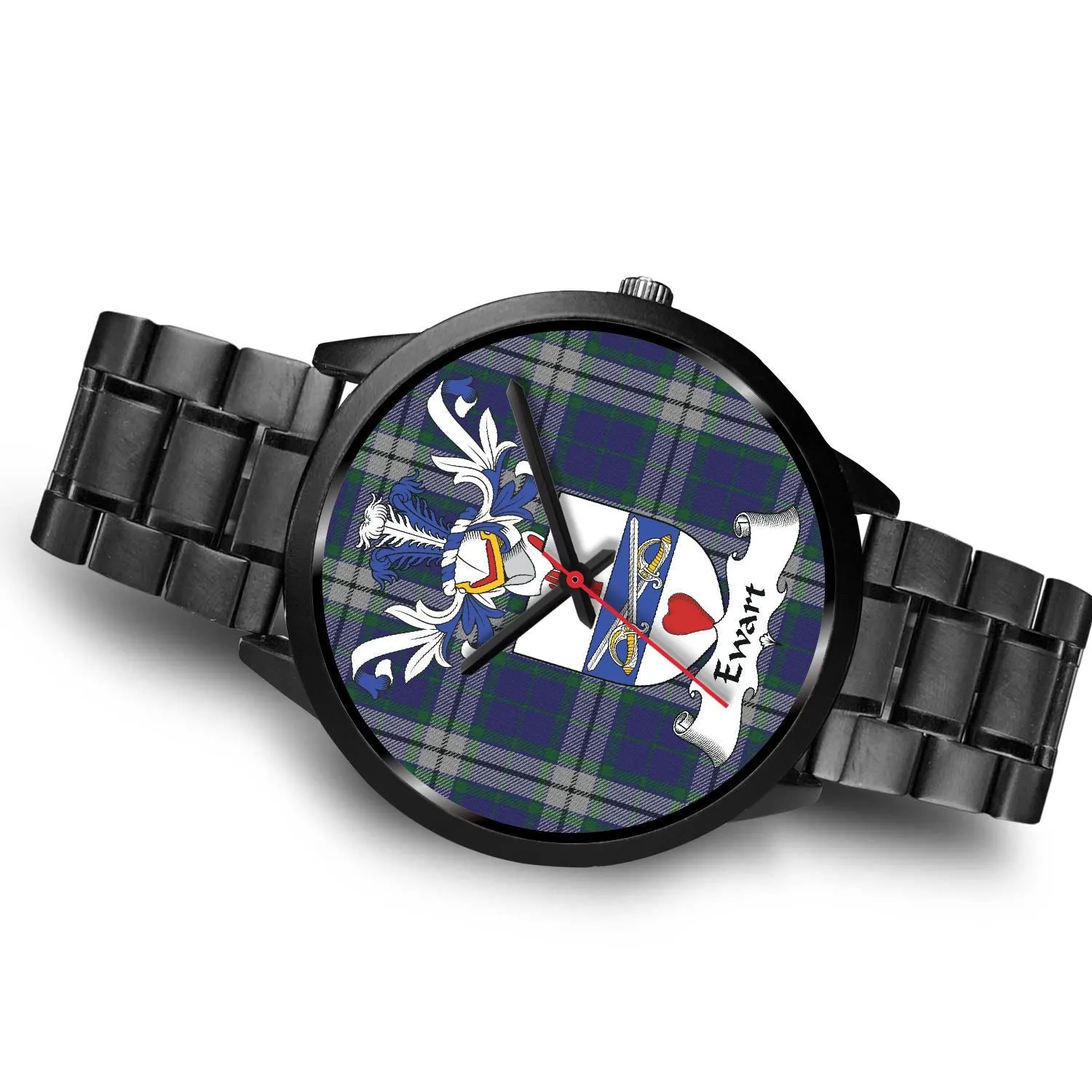 Ewart Clan Badge Tartan Black Watch