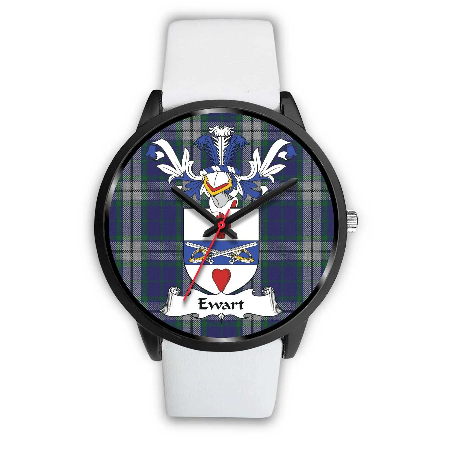 Ewart Clan Badge Tartan Black Watch