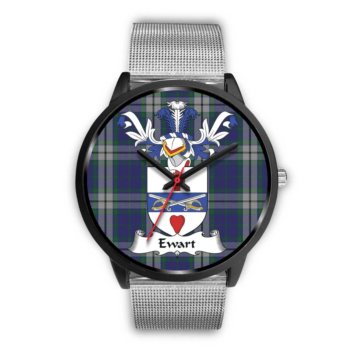 Ewart Clan Badge Tartan Black Watch