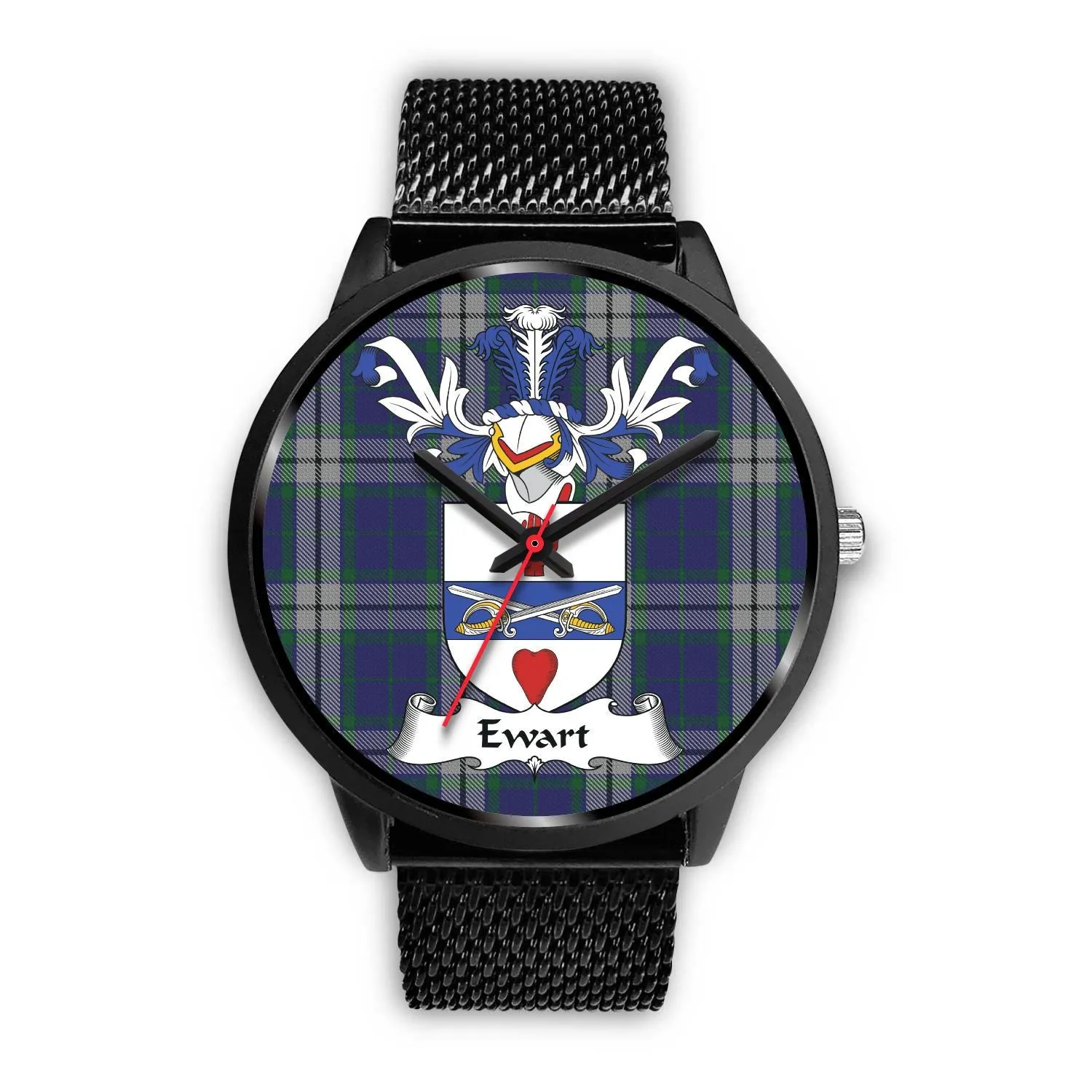 Ewart Clan Badge Tartan Black Watch