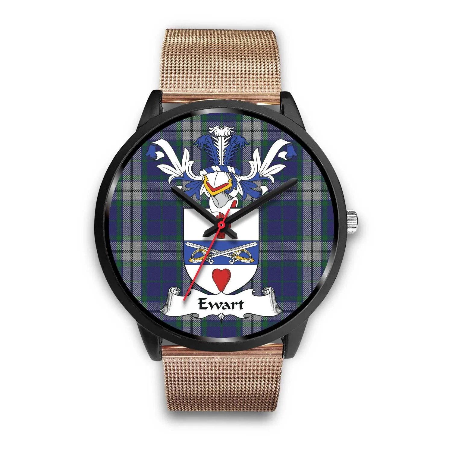 Ewart Clan Badge Tartan Black Watch