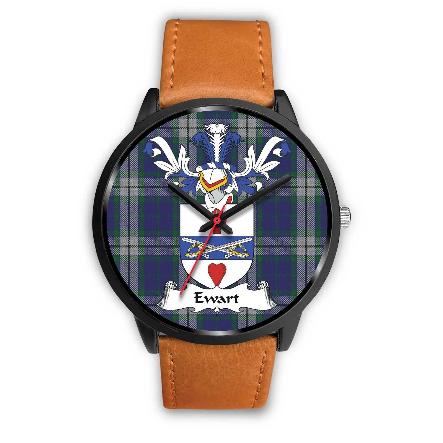 Ewart Clan Badge Tartan Black Watch