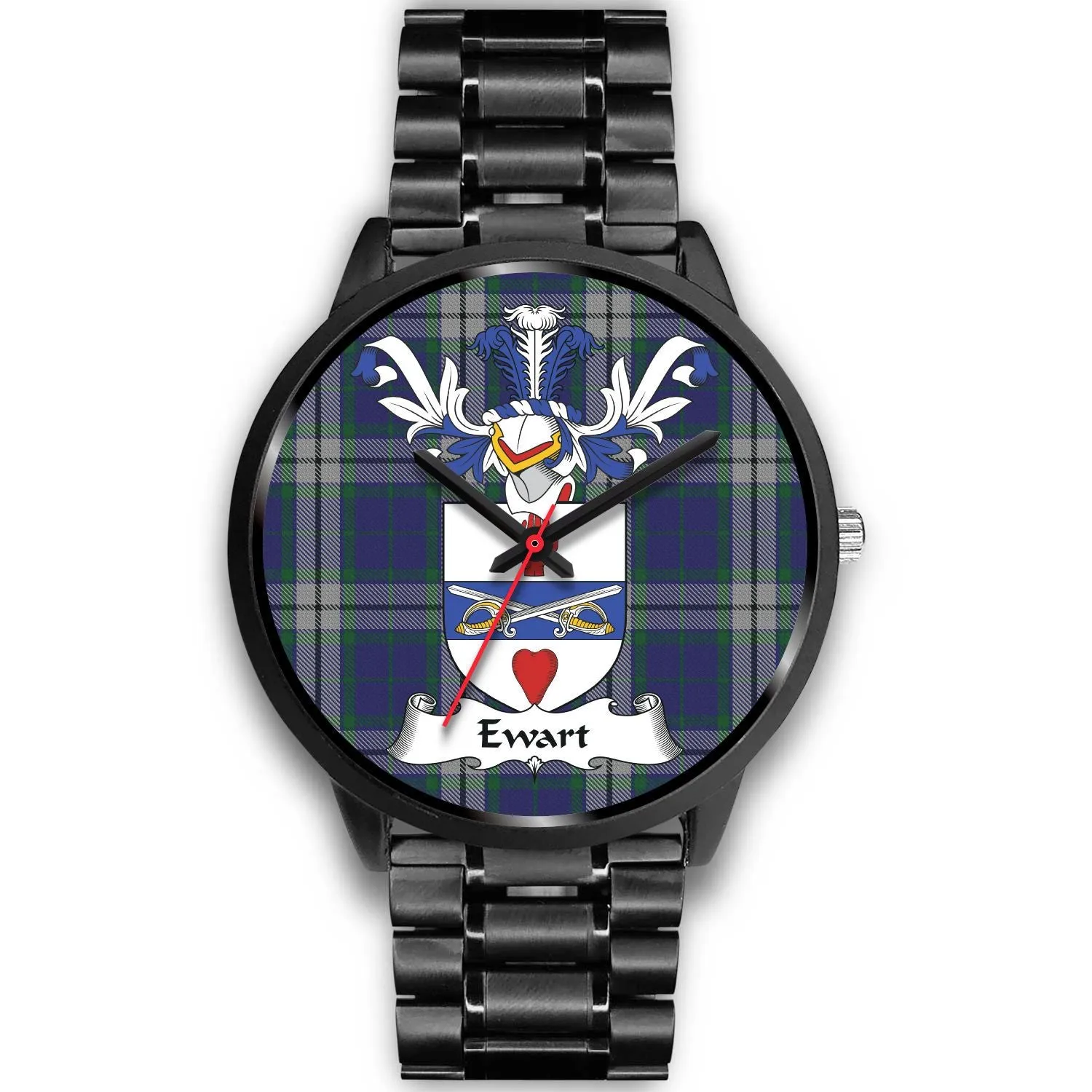 Ewart Clan Badge Tartan Black Watch