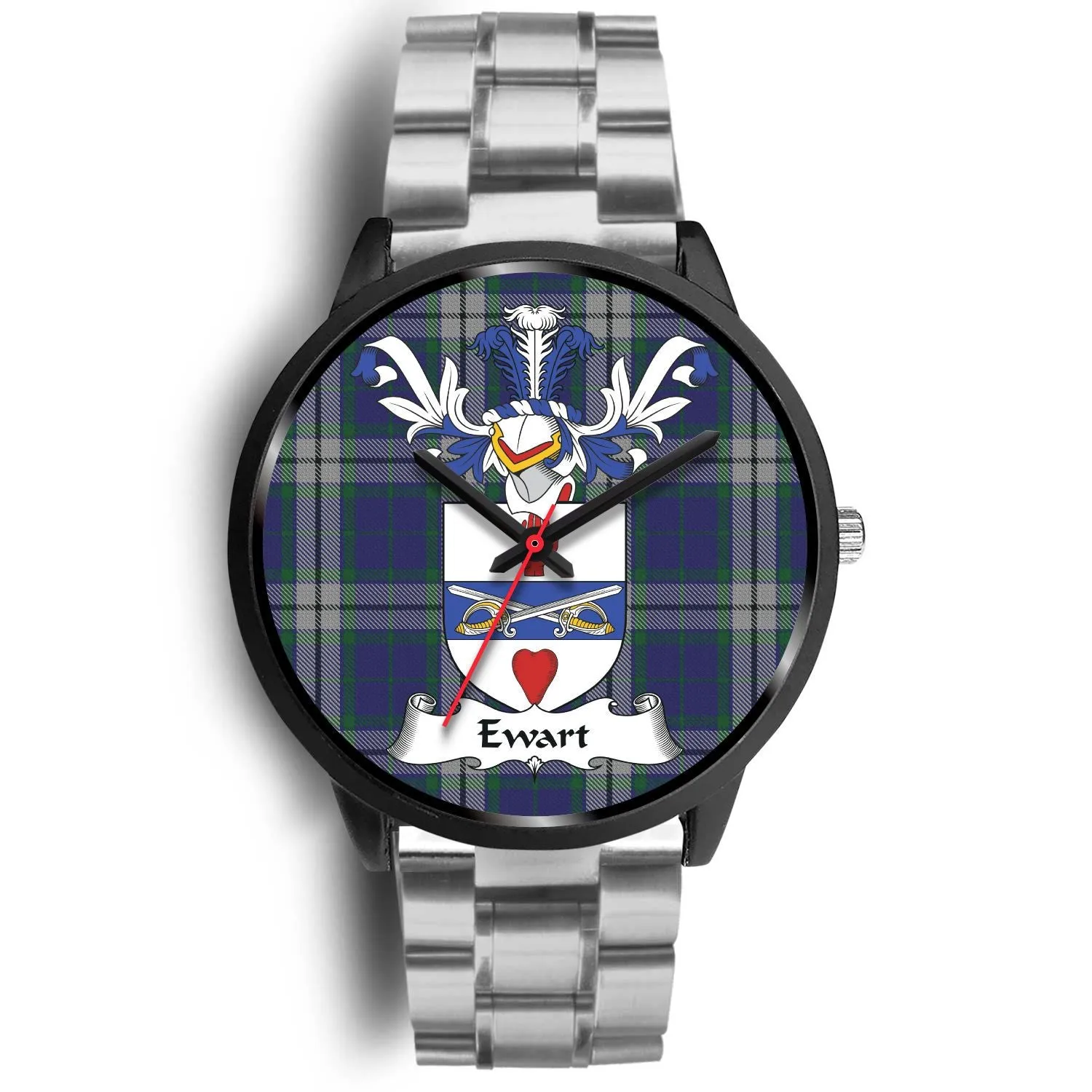 Ewart Clan Badge Tartan Black Watch