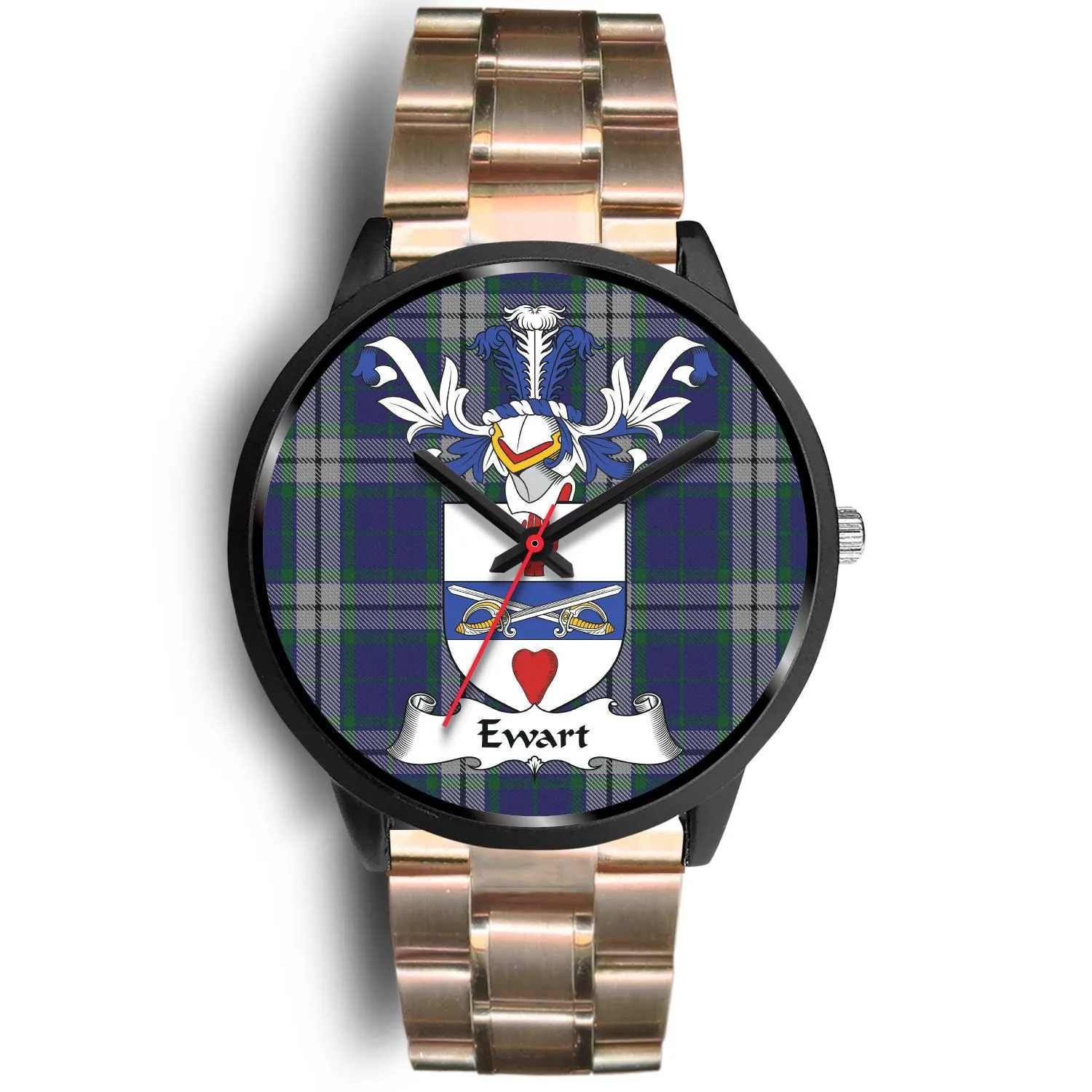 Ewart Clan Badge Tartan Black Watch