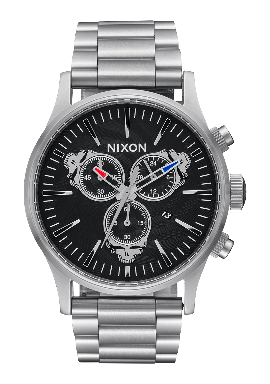 Grateful Dead Sentry Chrono - Silver / Black