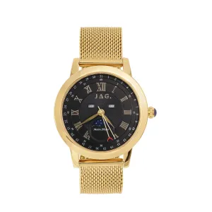 Jag Mosman Black and Gold Men's Watch J2773A