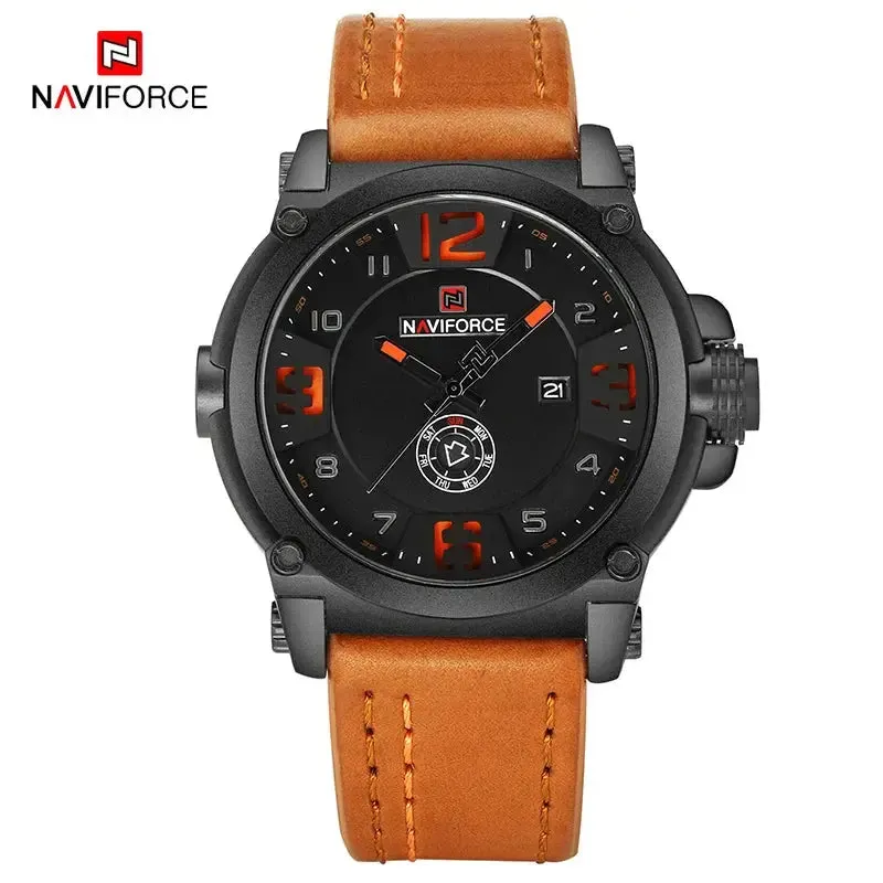 NAVIFORCE Men's Luxury Quartz Sports Watch