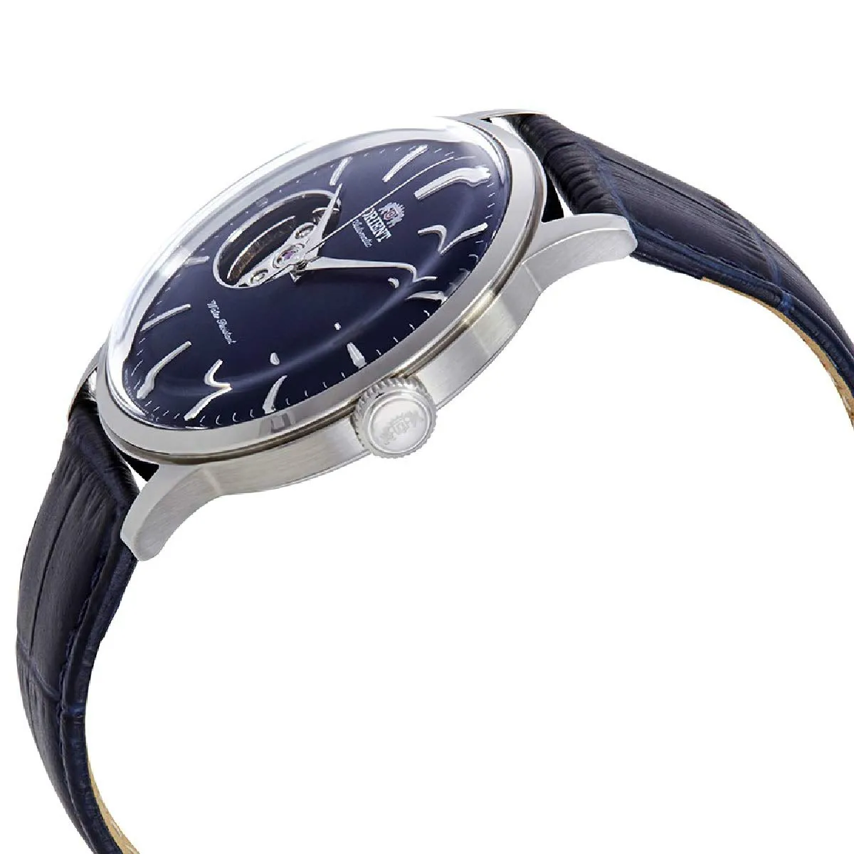 Orient Bambino Open Heart Men's Blue Watch RA-AG0005L30B