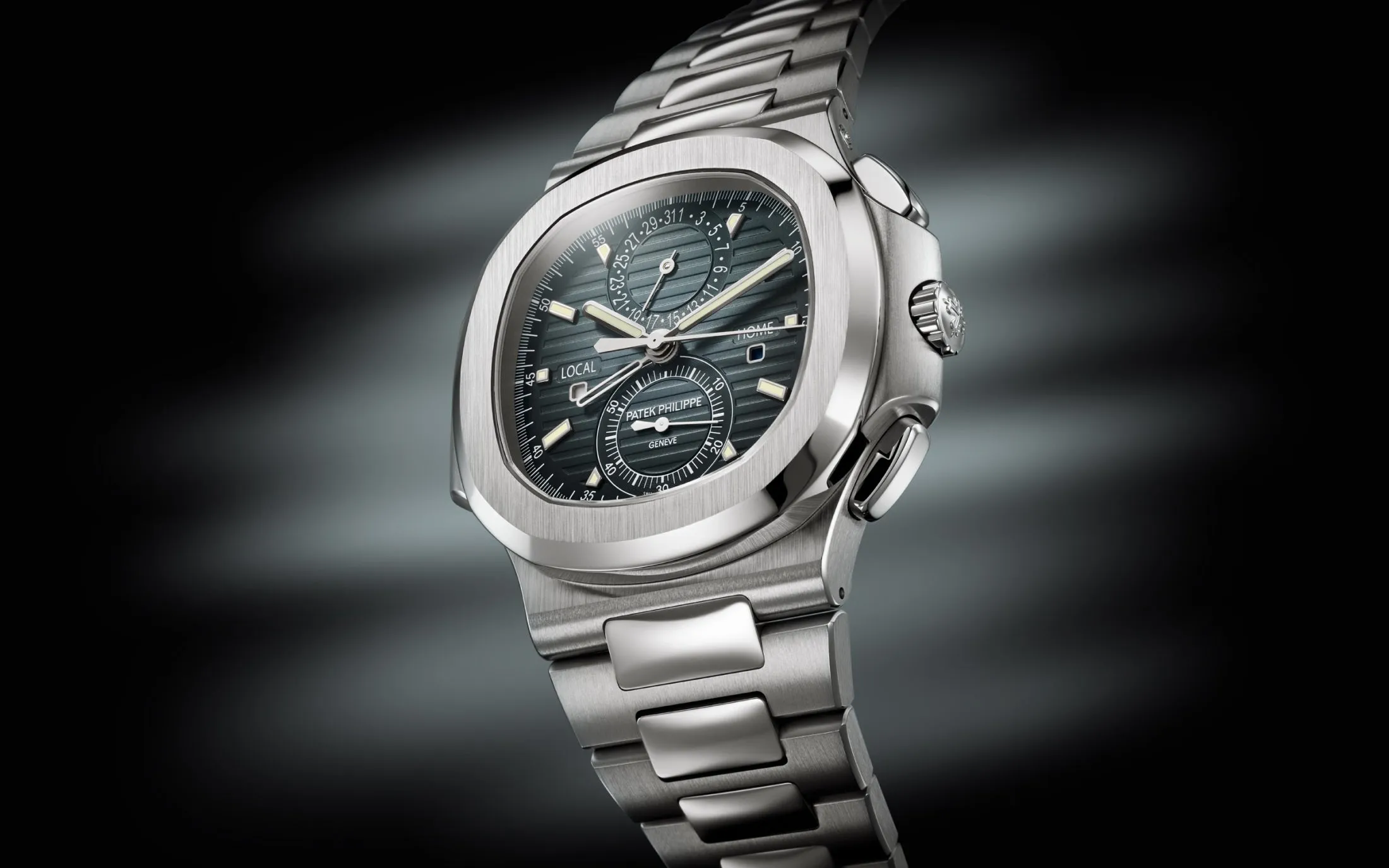 Patek Philippe Nautilus 5990/1A-011 – Stainless Steel, Blue Sunburst Dial Chronograph