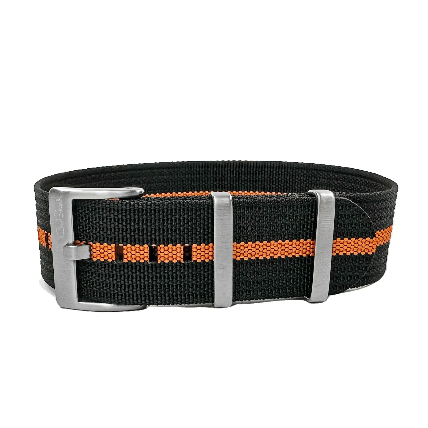 Ribbed Single-Pass - Black & Orange