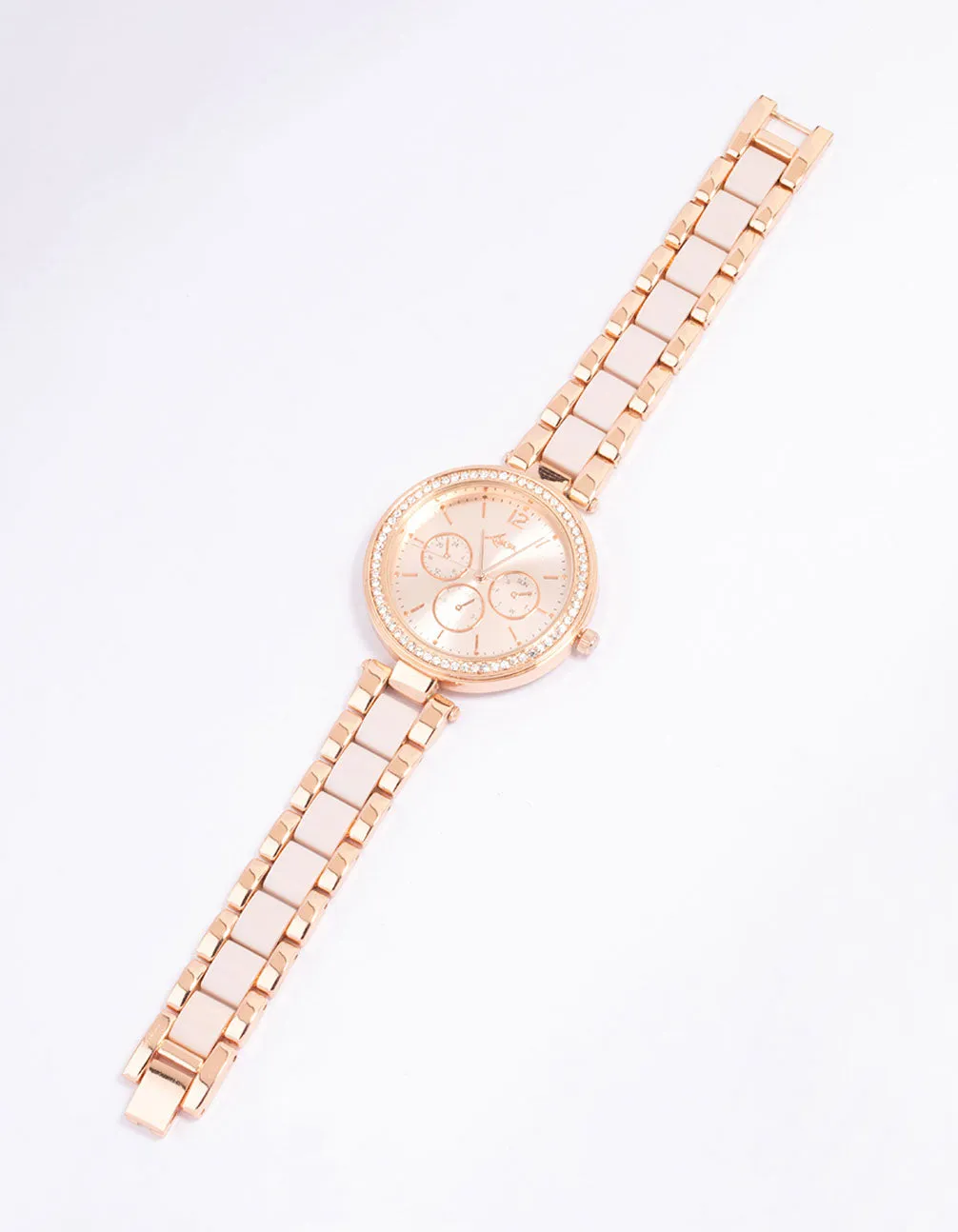 Rose Gold Two-Toned Oyster Watch