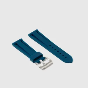 Rubber Strap for Panerai Luminor - Indigo Blue