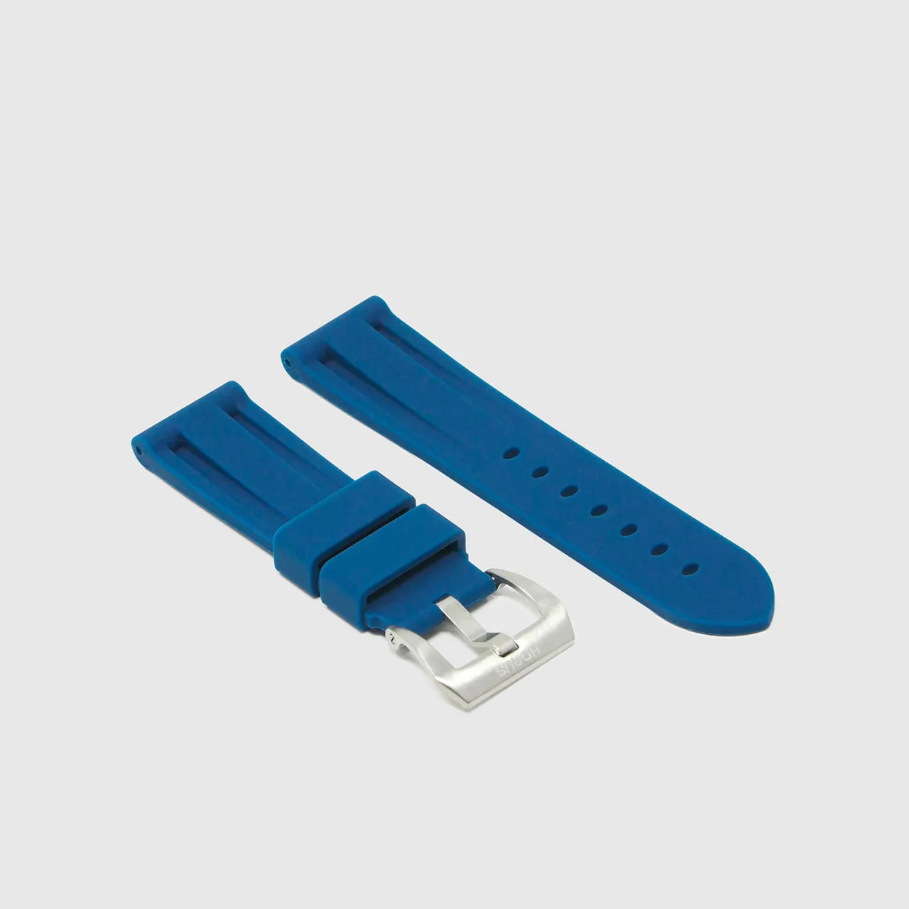 Rubber Strap for Panerai Luminor - Indigo Blue