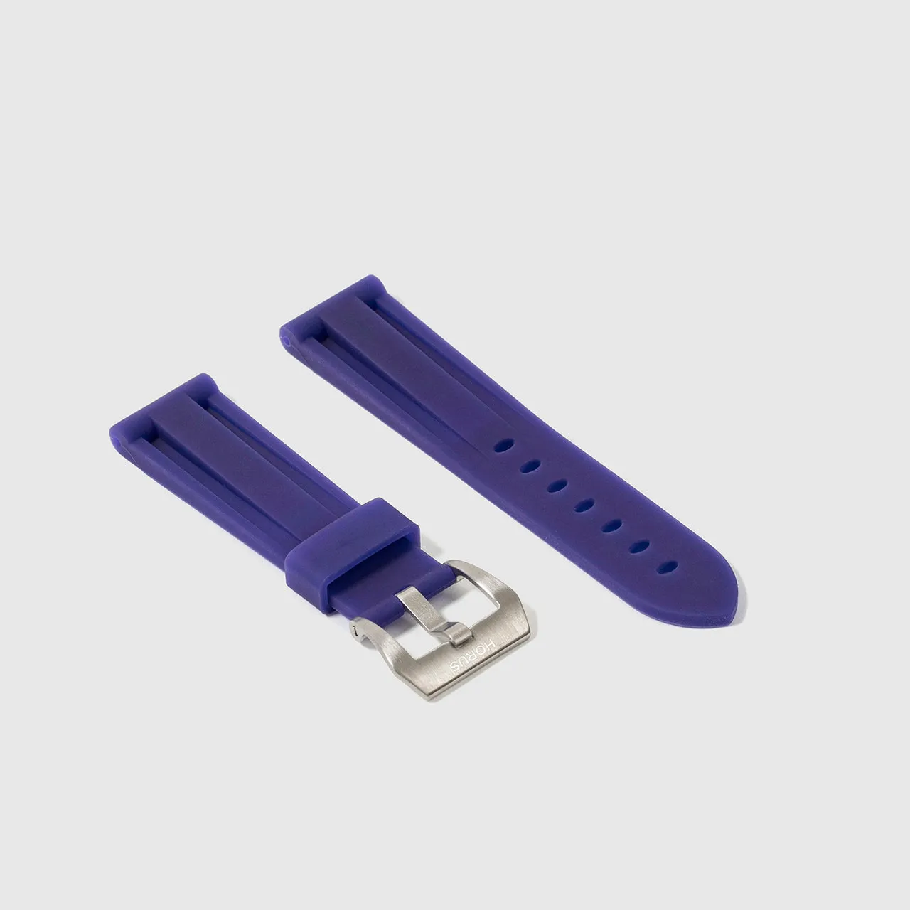 Rubber Strap for Panerai Luminor - Royal Purple