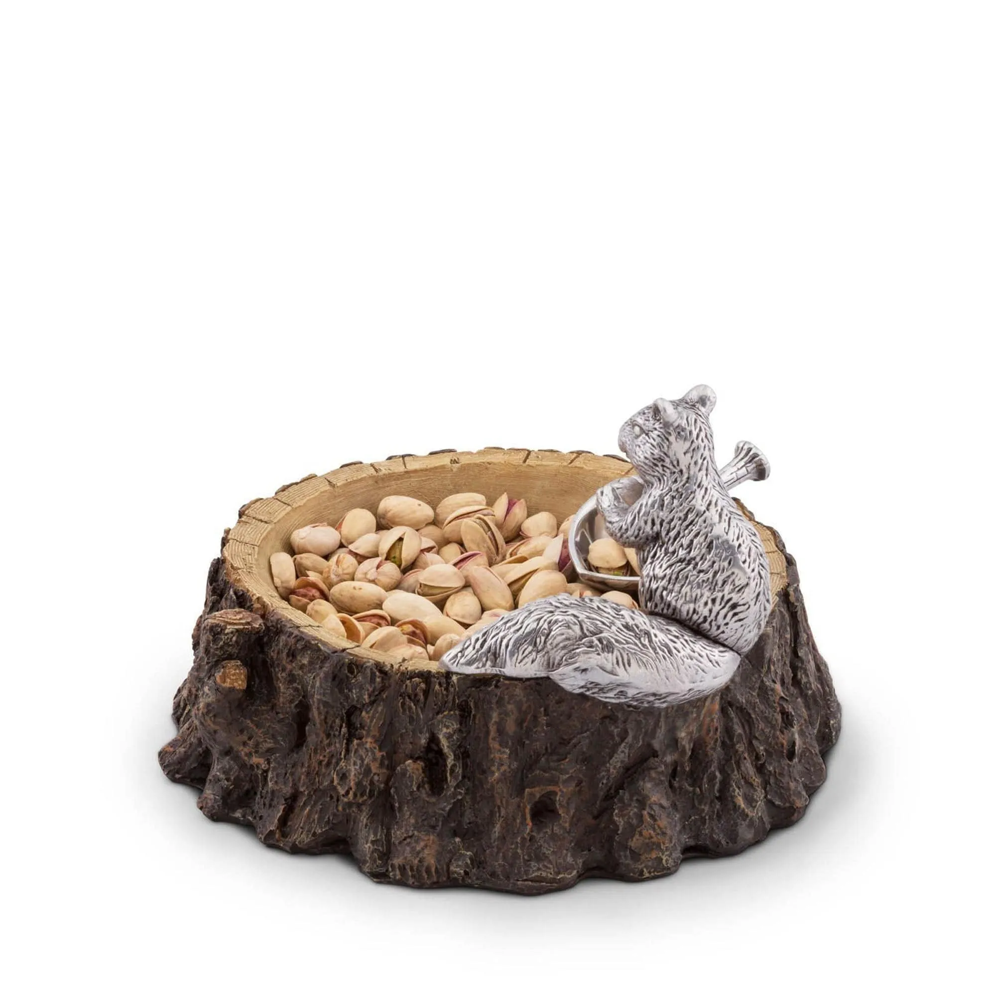 Standing Squirrel Nut Bowl