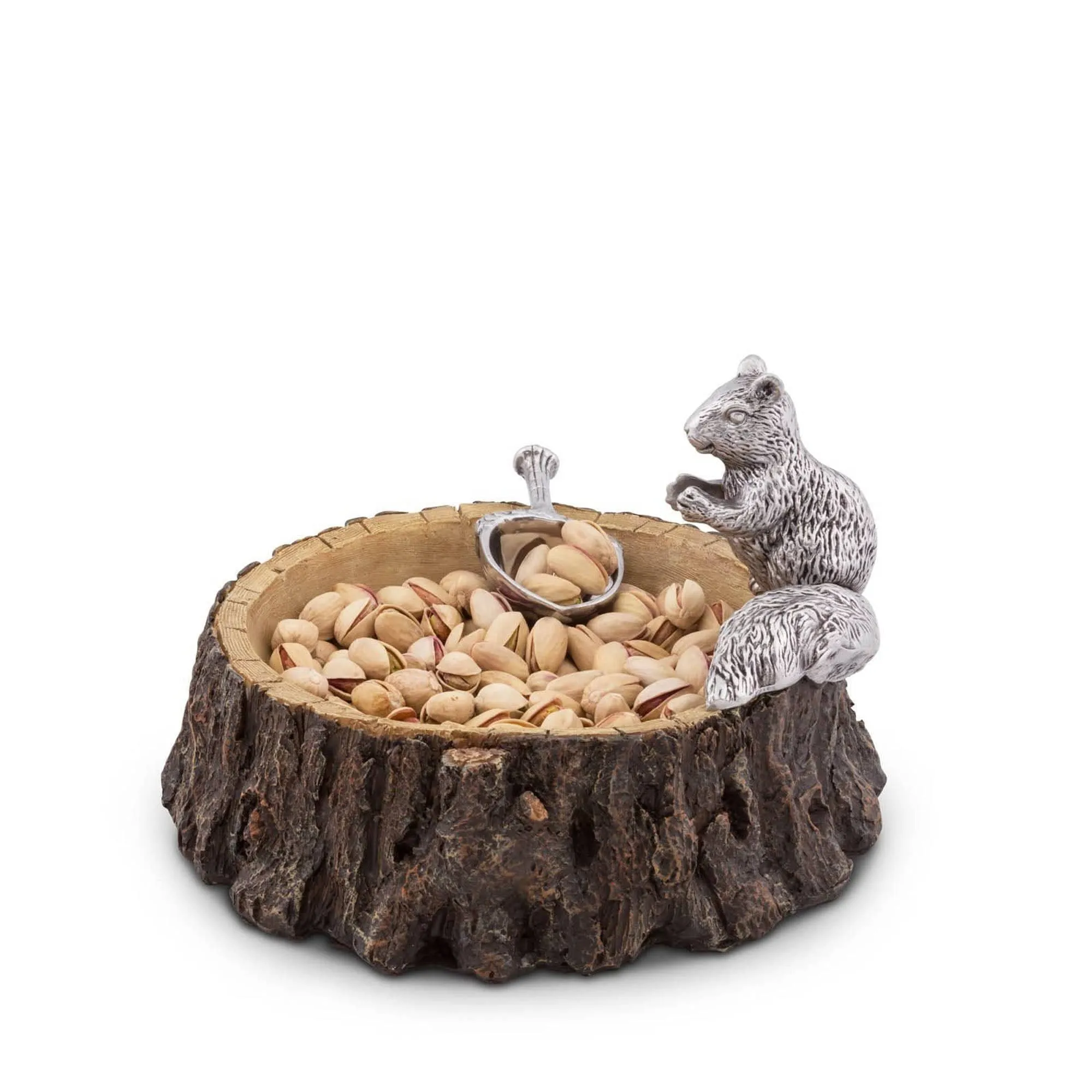 Standing Squirrel Nut Bowl