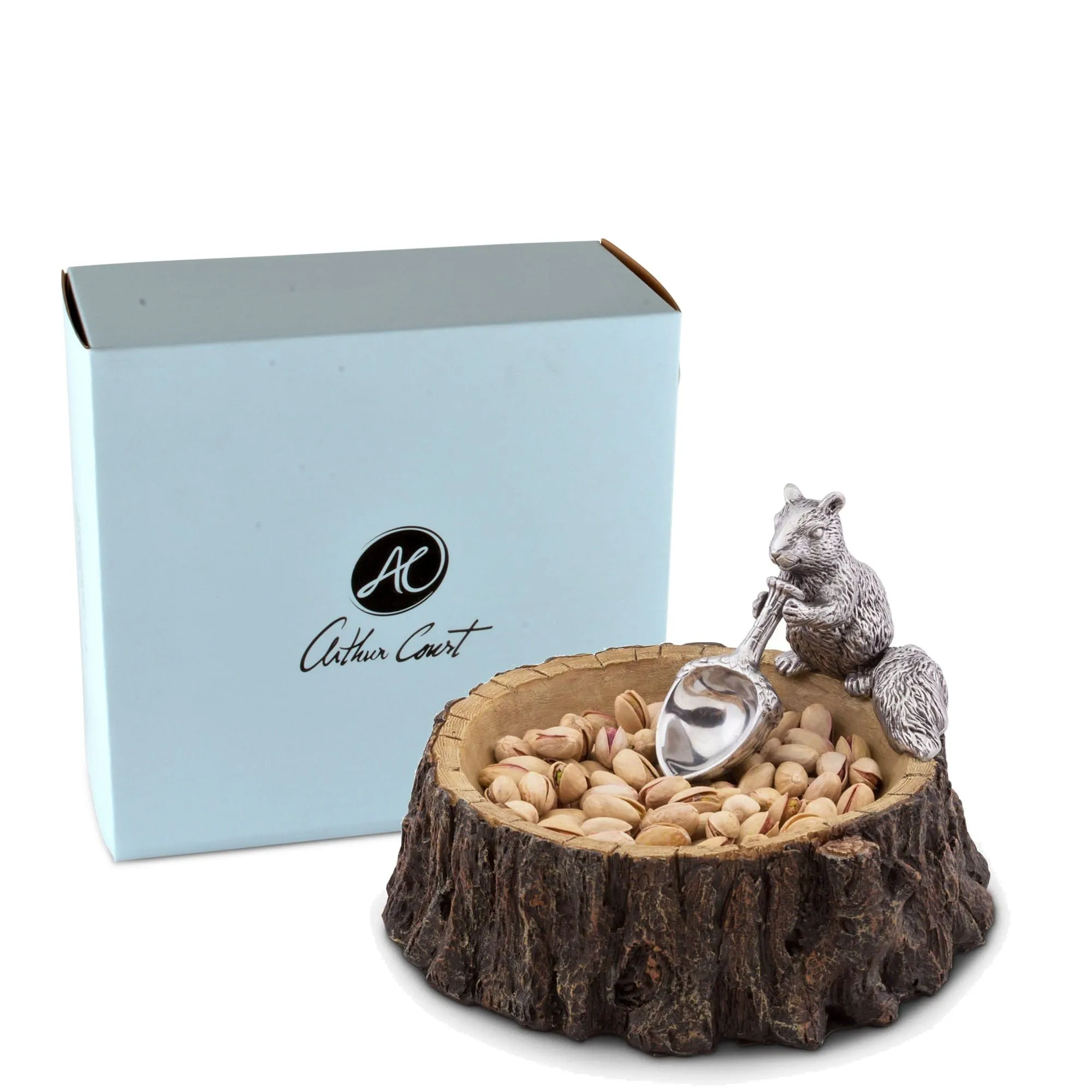 Standing Squirrel Nut Bowl