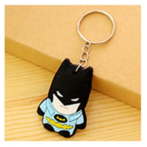 suti Cartoon PVC Keychain Pokemon Mini Figure pendants charms collection toy Key Ring Originality Key chain