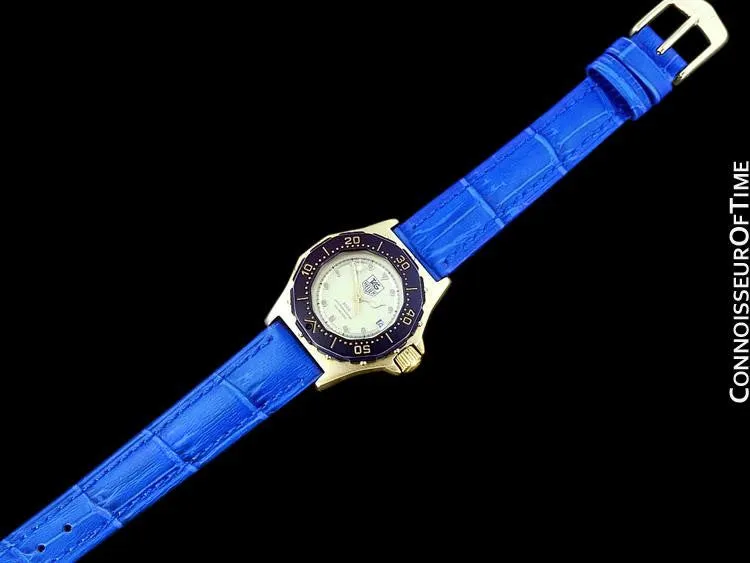 Tag Heuer 3000 Ladies Quartz Divers Watch - 18K Gold Plated & Stainless Steel