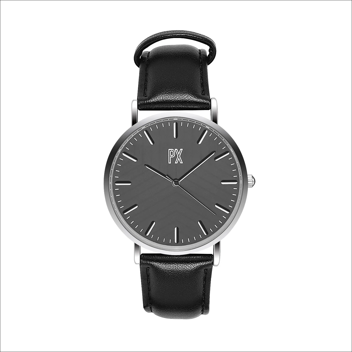 Terry Leather Strap Watch