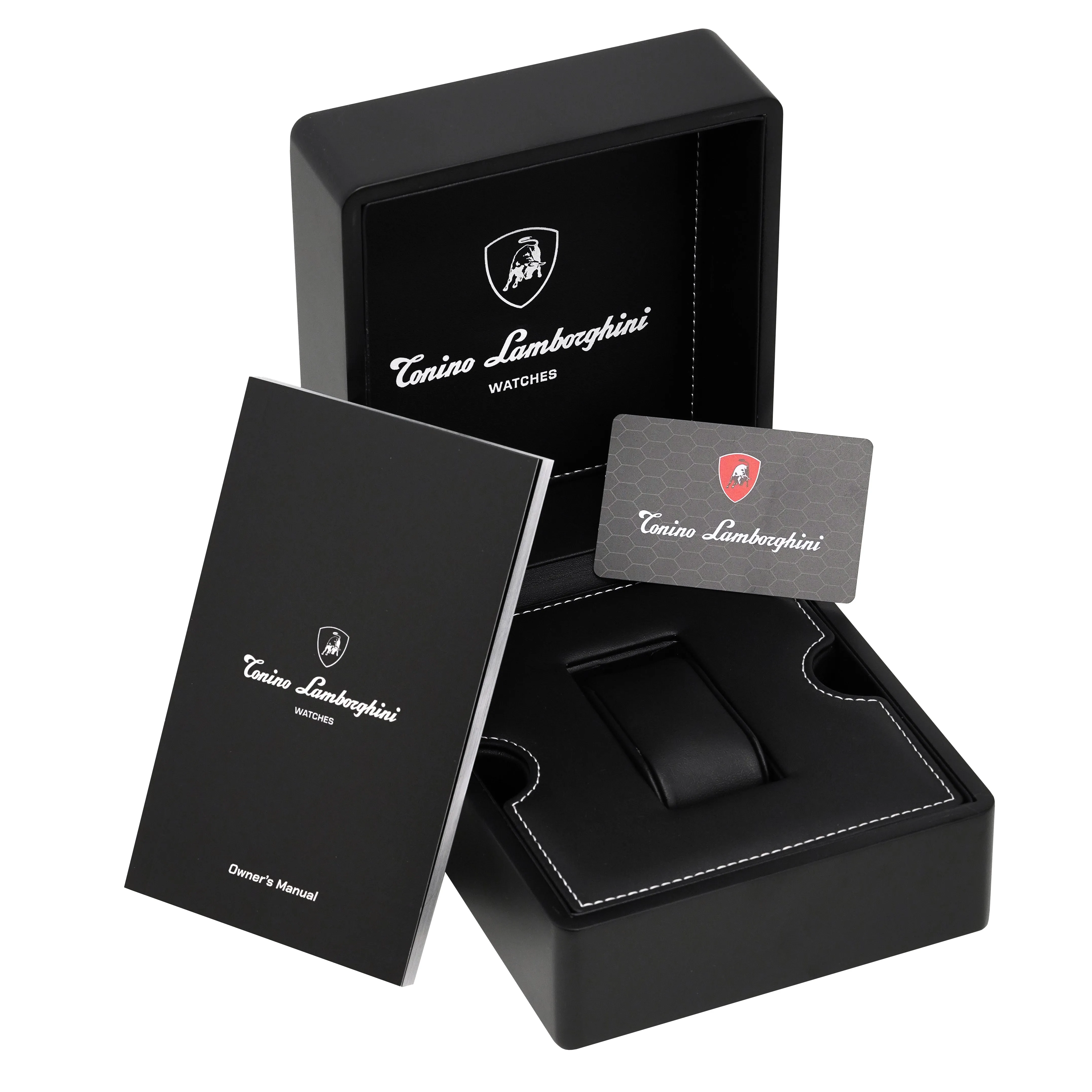 Tonino Lamborghini T9SB Men's Black Spyder Chronograph Watch