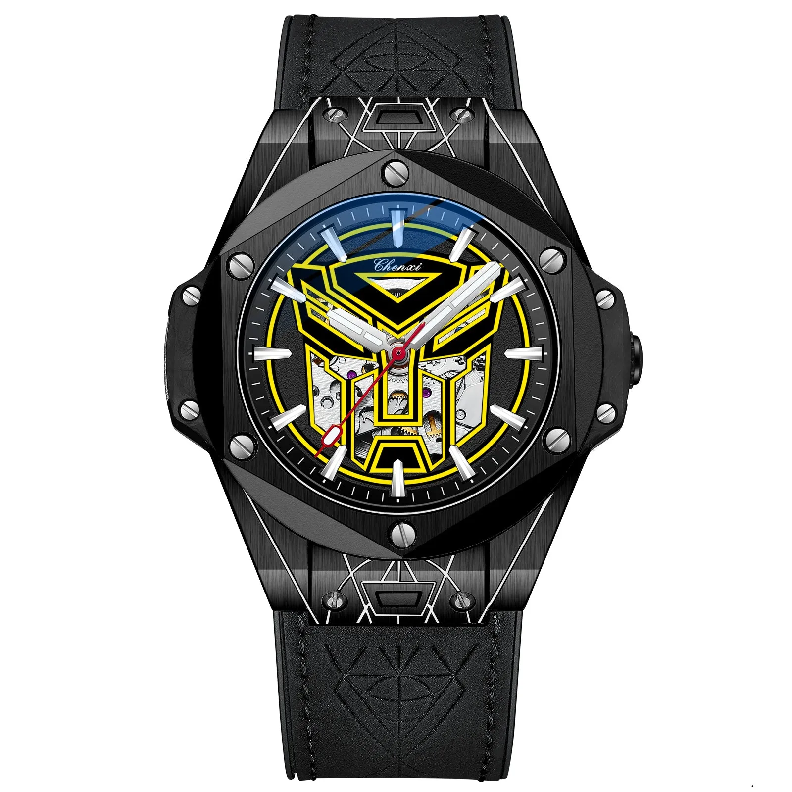 Transformers dial mechanical watch W28CX88849B