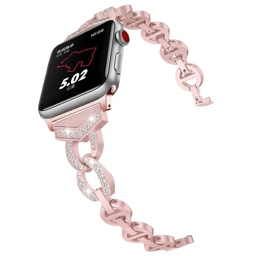 Trendy Fashion Diamond Bracelet for Apple Watch