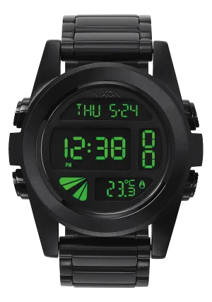 Unit Stainless Steel - All Black / Green