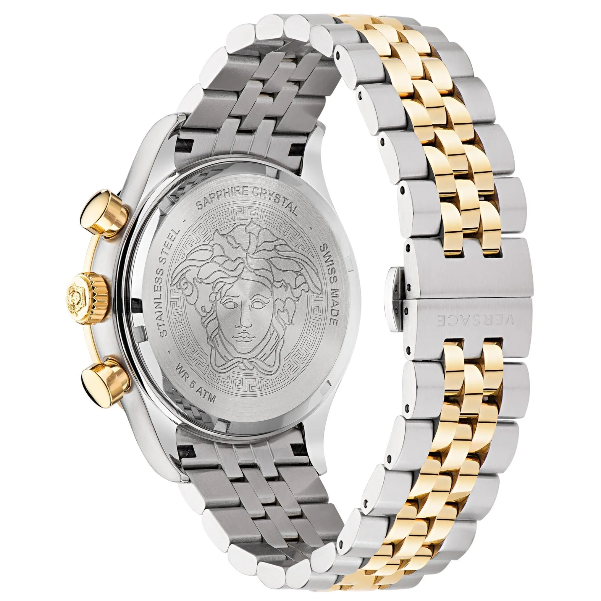 Versace Hellenyium Men's Two-Tone Watch VE2U00522